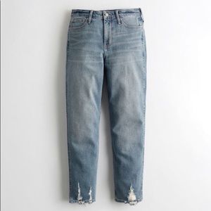 High waisted mom jeans